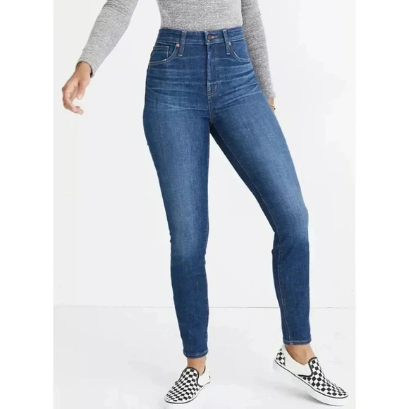 {Madewell} Women's Curvy High-Rise Skinny Size 25 - Picture 3 of 17